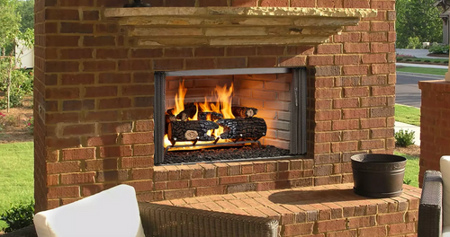 Majestic Villawood 36 Outdoor Woodburning Fireplace with