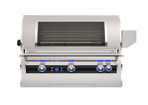 Fire Magic Echelon Diamond 36" Built-In Gas Grill, Digital Thermometer - E790i