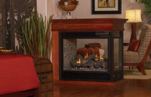 Empire WMH Vail 36" See-Through Vent-Free Premium Gas Fireplace - VFP36SP32EN
