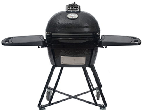 PGCJRC Primo Oval Junior 200 All-In-One Charcoal Ceramic Kamado Grill | Mod Living Spaces
