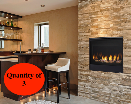 BUILDER DEAL Majestic Quartz IFT 32" Direct Vent Gas Fireplace (Quantity of 3)- QUARTZ32IFTN-3X