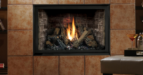 Kingsman HBZDV 36" Zero Clearance Direct Vent Gas Fireplace, 28,000 BTUs - HBZDV3628N