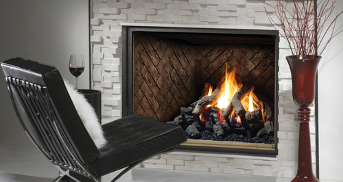 Kingsman HBZDV 47" Zero Clearance Direct Vent Gas Fireplace - HBZDV4736N