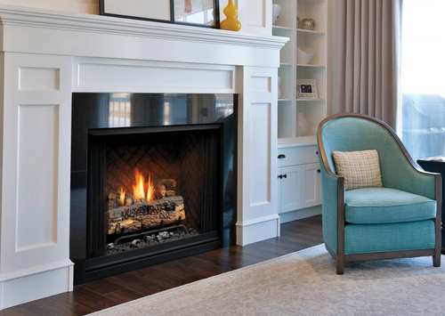 Kingsman Vent-Free 39" Clean View Circulating Firebox - ZVFCV39