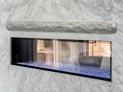 Lexington Hearth Rockface Stone Series Non-Combustible Mantel - Mod Living Spaces