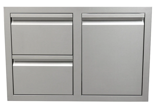 Renaissance Cooking Systems Double Drawers with Propane Drawer - VDCL1