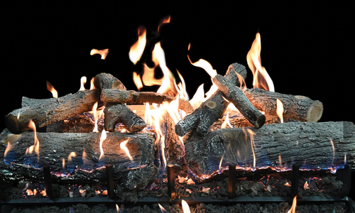 Glowfire 36" Arizona Weathered Oak Charred Vented Log Set - GFWOC-36