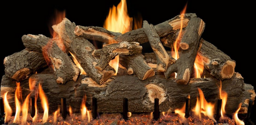 Grand Canyon 2-Burner Series 60" Arizona Weathered Oak Vented Gas Log Set - AWO60LOGS