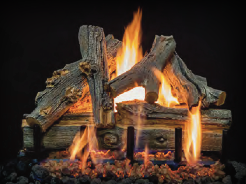 Grand Canyon 2-Burner Series 21" Arizona Juniper Vented Gas Log Set