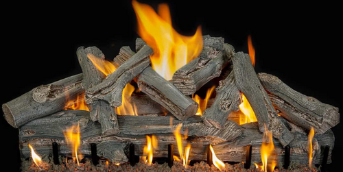 Grand Canyon 2-Burner Series 42" Western Driftwood Vented Gas Log Set - DRIFTWOOD42LOGS