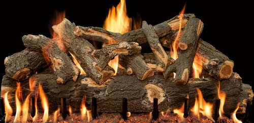 Grand Canyon Outdoor Series 60" Arizona Weathered Oak Vented Gas Log Set - AWO60LOGS-OD
