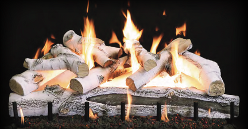 Grand Canyon Outdoor Series 36" Quaking Aspen Vented Gas Log Set - ASPEN36LOGS-OD