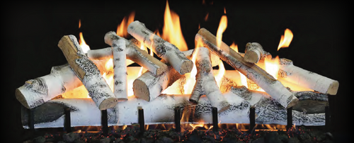 Grand Canyon Outdoor Series 42" Quaking Aspen Vented Gas Log Set - ASPEN42LOGS-OD