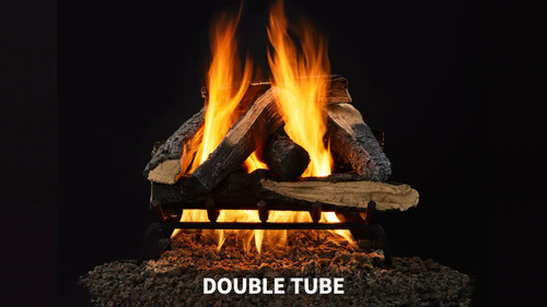 Majestic Kindled Stack 18" Vented Outdoor Gas Log Set - VTD-STCK18-OD