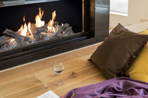 Grand Canyon 36" H-Style Vented Contemporary Burner System - GLASSBRN-36