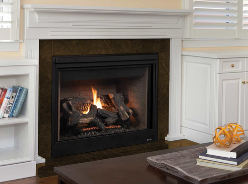Superior DRT4000 Series Traditional 45" Direct Top Vent Gas Fireplace, Electronic Ignition, LP - DRT4045