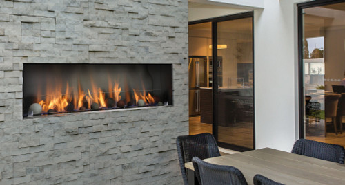 Barbara Jean Collection 36" Linear Single-Sided Outdoor Fireplace - OFP4336S1