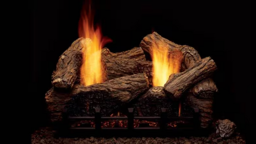 Monessen Highland Oak Series 30" Refractory Vent-Free Gas Log Set - HO30-R
