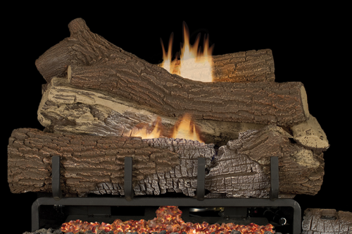 Superior Giant Timbers Series 24" Outdoor Concrete Gas Log Set - LMF24GTA-O