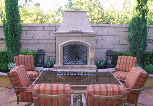 American Frye Design Phoenix Outdoor Fireplace