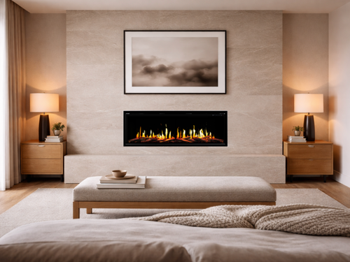 Modern Flames Orion Slim V2 60" LCD Electric Fireplace - OR60-SLIM-V2