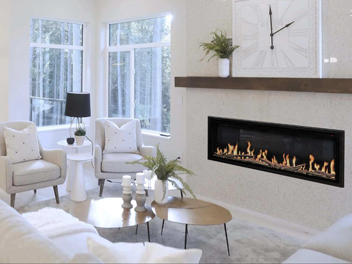 Modern Flames Orion Slim V2 60" LCD Electric Fireplace - OR60-SLIM-V2