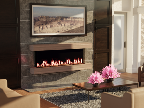 Modern Flames Orion Multi 60" Studio Suites Wall Mount Floating Mantel - WSS-OR60