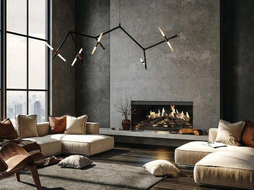 NetZero E-One Electric Fireplace (Ultra-Realistic Holographic Flame)