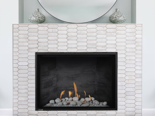 Montigo DelRay Square 42" Full Load Direct Vent Gas Fireplace - DRSQ42NI