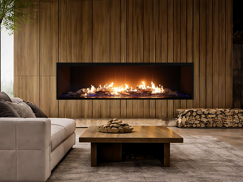 Summit 84" Open Hearth Fireplace | Mod Living Spaces