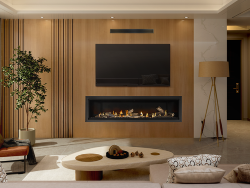 Napoleon Ascent Linear Premium 76" Direct Vent Gas Fireplace | Mod Living Spaces