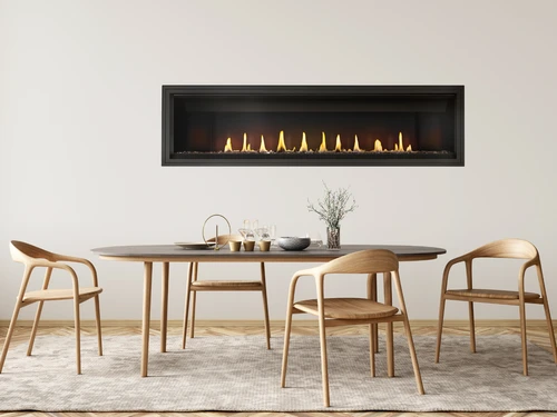 Napoleon Ascent Linear 76" Direct Vent Gas Fireplace | Mod Living Spaces