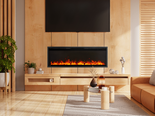 Napoleon Astound SlimMount 50" Wall Mounted Electric Fireplace in Full Recess | Mod Living Spaces