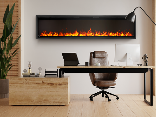 Napoleon Astound SlimMount 74" Wall Mounted Electric Fireplace | Mod Living Spaces