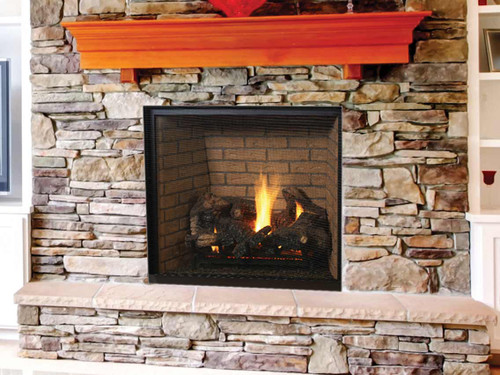 Superior DRT 6300 Series 40" Traditional Direct Vent Gas Fireplace, Electronic Ignition - DRT6340