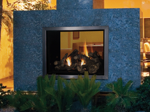 Superior 63" See-Through Direct Vent Gas Fireplace - DRT63ST