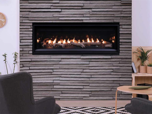 Superior DRL 2000 Series 35" Direct Vent Linear Gas Fireplace, Electronic Ignition