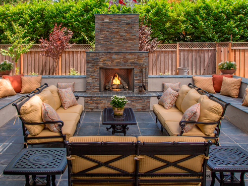Majestic Courtyard 42" Outdoor Gas Fireplace - ODCOUG-42NR