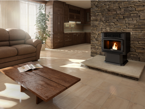 Osburn 2500 Medium Pellet Stove - OP00025