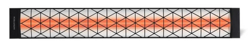 Infratech MOTIF Collection CD-Series 39" Dual Element Electric Heater - Black Contemporary