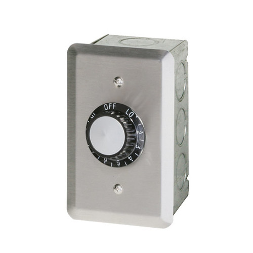 Infratech #14 4100 for 120 Volt Input Regulator - With Stainless Steel Wall Plate and Gang Box - 14 4100