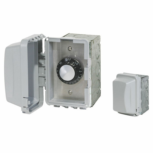 Infratech #14-4210 for 240 volt Input Heat Regulator - With Weatherproof Cover for In Wall Installation - 14-4210