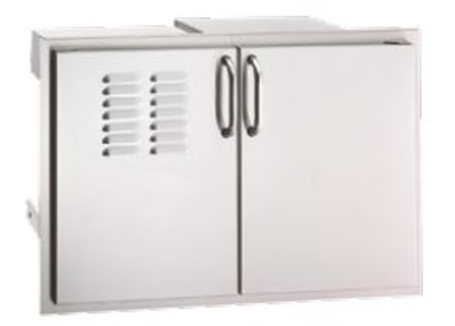 Fire Magic Select Double Doors with Trash Tray and Dual Drawers with Louvers for LP Tank (21 x 30) - 33930S-12T