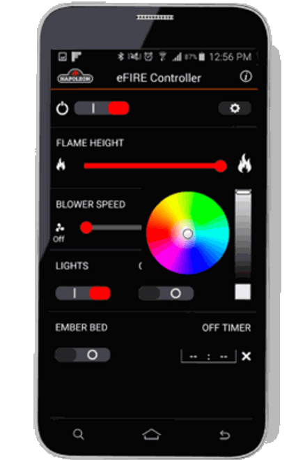 Napoleon eFIRE Bluetooth Advanced for Propane Remote