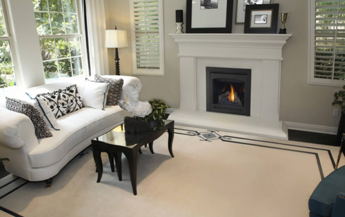 Traditional Direct Vent Gas Fireplace
