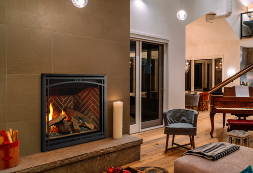 Majestic Meridian 36" Top/Rear Direct Vent Gas Fireplace