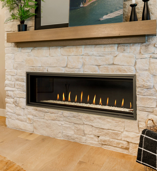 Montigo DelRay Linear 60" Basic Direct Vent Gas Fireplace - DRL6013NI