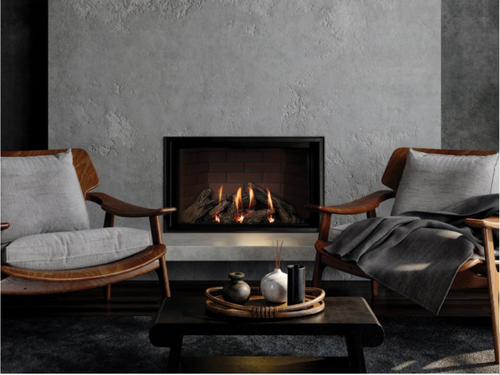 Montigo DelRay Square 34" Full Load Direct Vent Gas Fireplace - DRSQ34NI-2