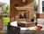Outdoor Wood Fireplace