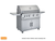 Broilmaster G-Series 42" 4-Burner Freestanding Gas Grill - BSG424N-BSACT42